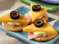 photo Ham and Cheddar Snacks Recipe | Say Mmm